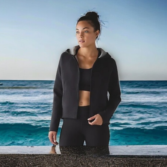 Lululemon City Bound Hoodie Black /
Heathered -Sz 4-oversized -EUC 🍂 - Picture 4 of 13